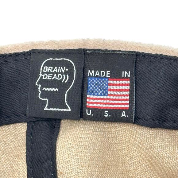 Brain Dead ‘Stamp Out Reality’ Cap - Picture 6 of 10